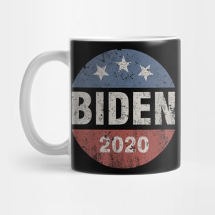 Biden 2020 Vintage Button Joe Biden T shirt Mug